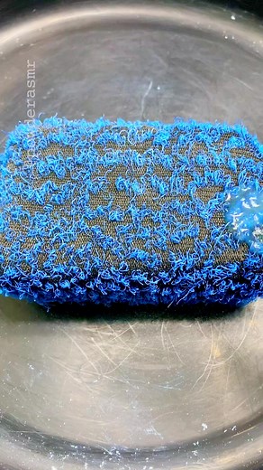 🌊Gain & Comet Soft Scrub🌊 #spongeasmr #satisfying #asmrsounds | Powder ASMR