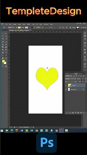 Create custom shapes in Photoshop || #photoshop #shorts #shortvideo #short