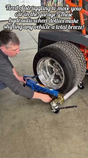 Move Your Car Effortlessly With These Wheel Dollies!