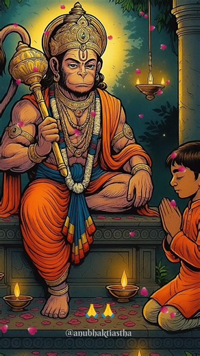 Sadhu sant ke hanumat pyare #shotrs #hanumanji #shriram #devotional #anubhaktiastha