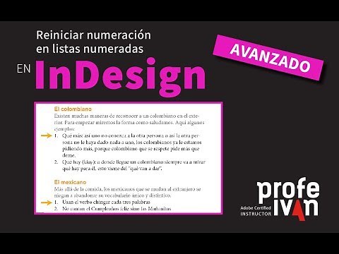 El truco fácil para listas en InDesign que nadie te contó