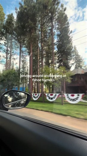 Driving Around and Looking at Tahoe Homes