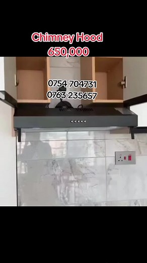 Chimney Hood 60cm - Powerful Smoke Extraction for Your Home