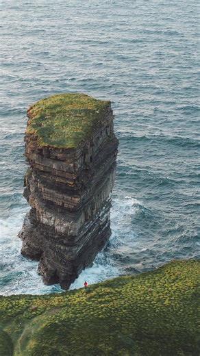 Aki Garg | I think Downpatrick head is one of the underrated marvels of Ireland. The wind nearly knocked me over, the waves were crashing like... | Instagram