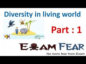 Biology Diversity in Living World part 1 (Introduction) CBSE class 11 XI