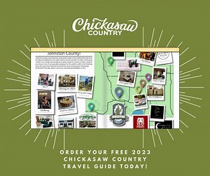 Our 2023 Chickasaw Country Travel Guide is packed with tips on where to go🗺️, where to stay🏨 and what to do🔆. It's your ultimate resource for planning the perfect getaway! Request your FREE copy today in the link below.👇 https://chickasawcountry.com/request-a-brochure | Chickasaw Country