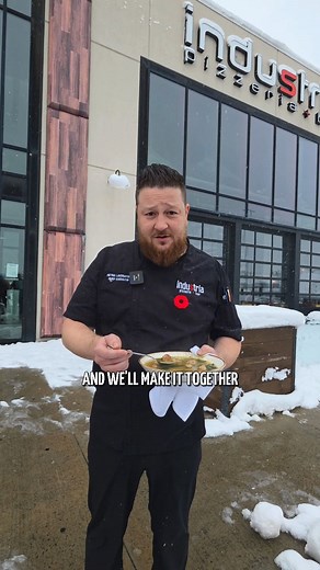 5.7K views · 809 reactions | De la neige dehors, de la chaleur dans chaque cuillerée  Snow outside, warmth in every spoonful  | Industria Pizzeria + Bar | Facebook