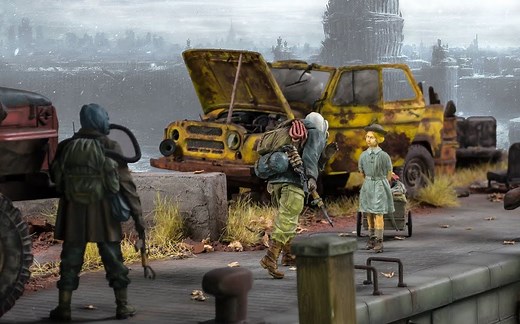 【Scale-a-ton】末世废土系列-各类载具及场景制作合集