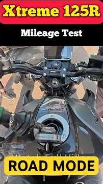 Hero Xtreme 125R 2026 Mileage Test #heroxtreme125r #xtreme125r #mileagetest