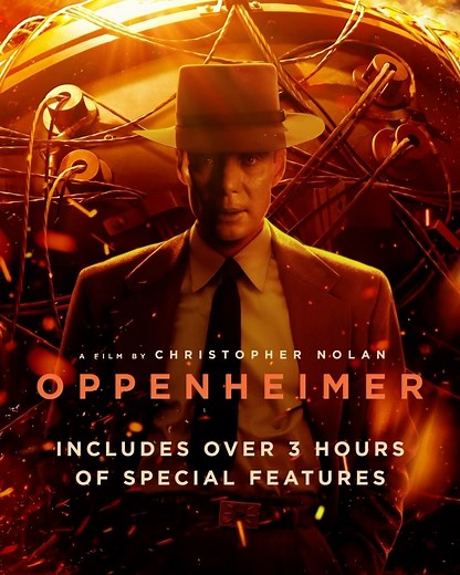 Oppenheimer on Instagram: "For the first time, go behind the scenes and witness the unparalleled vision of Christopher Nolan. Own Oppenheimer on 4K UHD, Blu-ray, and Digital now. [link in bio]"