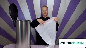 Watch How to Install Your simplehuman Size H Trash Bags on Amazon Live