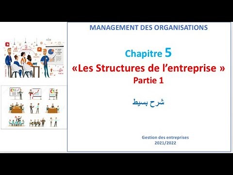 Les Structures de l'entreprise partie 1