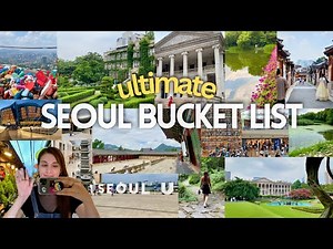 🇰🇷 28 Places to Visit in Seoul 2025 - Korea Travel Vlog - Top Seoul Attractions