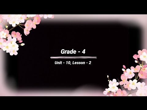 Grade -4, Unit -10, Lesson -2, #audio #listening ‪@eela-excellentenglish‬