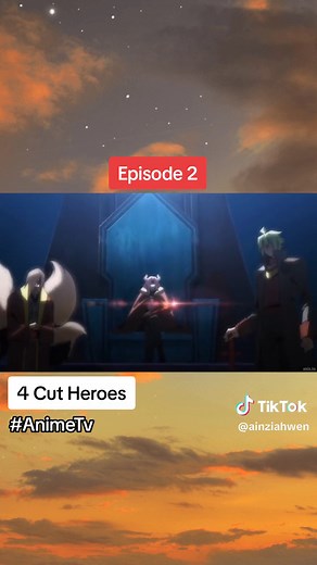 4 Cut Heroes Episode 2 | Fun Anime Series