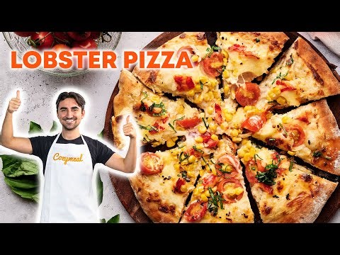 Lobster Pizza Recipe 🦞💖 Dial Up the Luxury with Tender Lobster!