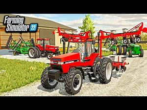 OLD SCHOOL EQUIPMENT & SPRING PLANTING! (ROLEPLAY) | FARMING SIMULATOR 22