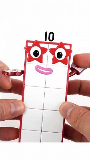 A Pair of Five Magnet Blocks turn into my favorite Numberblock Character #numberblocks