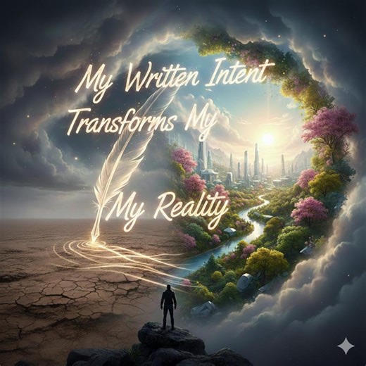 My Written Intent Transforms My Reality. Sigil + Radionic Card. - Etsy UK