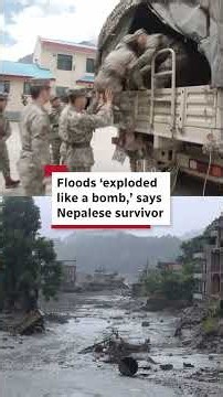Floods ‘exploded like a bomb,’ says Nepalese survivor