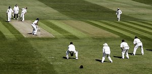 What does a batsman see?