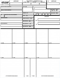 2023-2025 Form FBI FD-258 Fill Online, Printable, Fillable, Blank - pdfFiller
