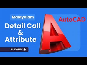 Mastering Detail Callouts and Attributes in AutoCAD || #DetailCallouts #Attributes#AutoCADTutorial