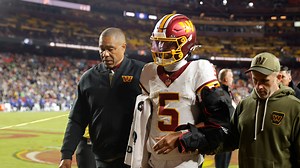 Jayden Daniels injury update: Commanders QB injures left elbow in SNF game vs Seahawks