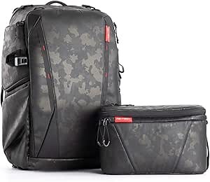 PGYTECH OneMo Camera Bag Backpack 25L with Shoulder Bag for DJI AVATA,Mini 3 Pro, Mavic 3, Air 2S, FPV, Sony, Canon, Nikon, Drone, Mavic 2/Air 2, OSMO Action/Pocket, DSLR/SLR Mirrorless, Camera Tripod