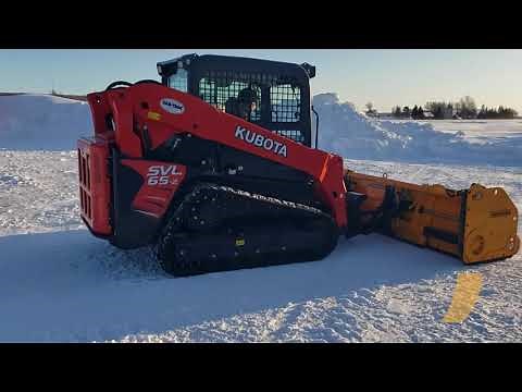 Cotech - The best snowplow for skidsteer!!!