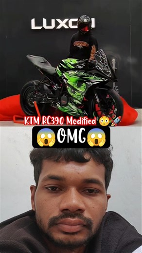 😱OMG😱ktm rc390 modified 😳🚀#shorts #viral #ktmrc390