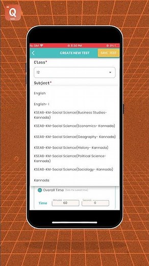 How To Create Test In Quizly-Teachers App Guide Video. #school #cbse