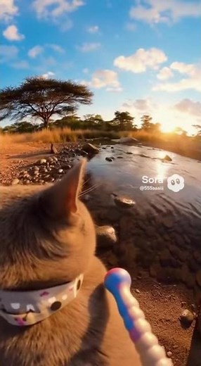 his Cat Used a Magic Wand… and the Cheetah RAN! 😂✨ #cat