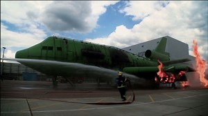Fighting fires and spills on the runway