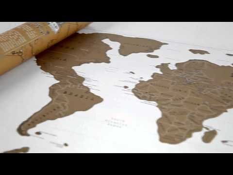 Scratch Map Original from Luckies