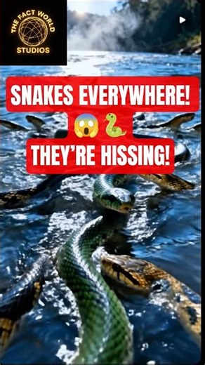 You Won’t Believe How Many Snakes Are Here… #shorts #wildlife