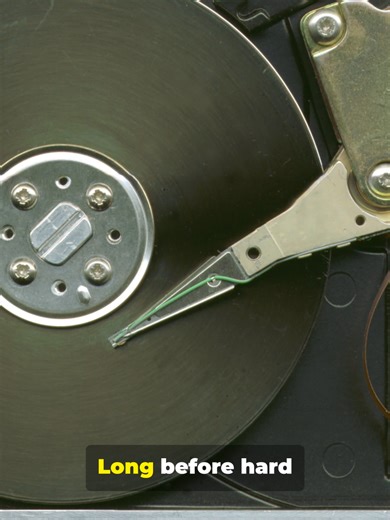 Before Paper_ How We First Stored Data i #tiktok #viralvideotiktok