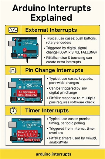 Arduino Inerrupts Explained
