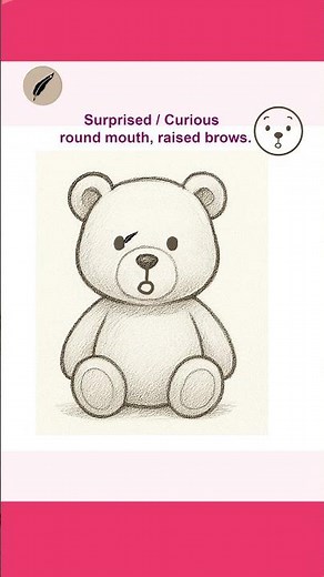 How to Draw Surprised Emotions for Kids Easy Face Expressions #lidoartworks