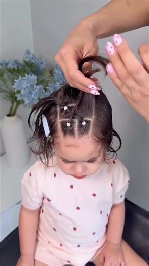 Easy Baby Hairstyle for Parties | Quick & Simple | Baby Girl Hairstyle Tutorial #hairstyle