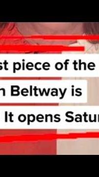 The last piece of the Eastern Beltway in Forsyth Co. is open on Saturday!
