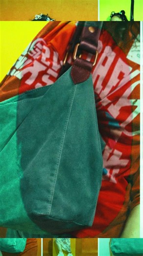 Elegante Hobo de Suede en Verde Profundo