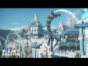 WING LAUNCH COASTER PoV | MKP Cloud Runner | Planet Coaster