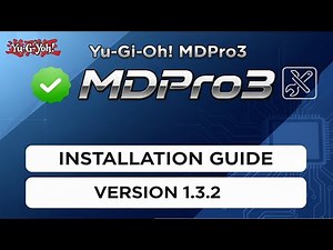 How to install MDPro3 v1.3.2 for Windows (+ How to get the latest cards) ✨🫡🃏