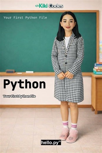 Your First Python File Create 🐍💚