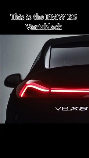 The Blackest BMW in the world!
