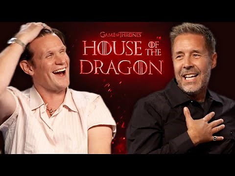 "The Dragon Was Like Riding A Bucking Bronco!" 😂 Matt Smith & Paddy Considine On House Of The Dragon