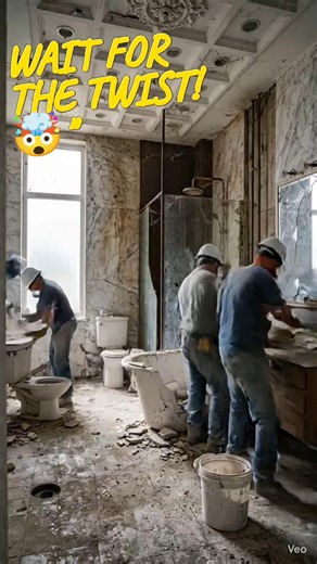 Dirty Bathroom to 5-Star Hotel Spa ✨ #interiordesign