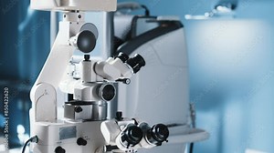 clinic, operating, microscope, room, surgical, ophthalmology, equipment, medicine, health, hospital, eye, optical, doctor, medical, lens, treatment, surgery, laser, vision, eyesight, science, cataract