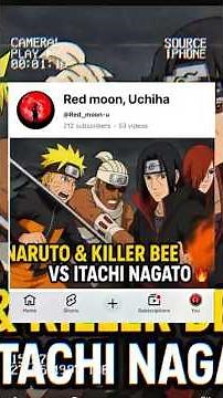 Naruto x Killer Bee vs Itachi & Nagato | Epic Fight Scene🔥